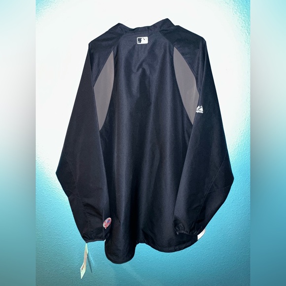 Majestic Navy Cool Base New York jacket - Picture 2 of 8